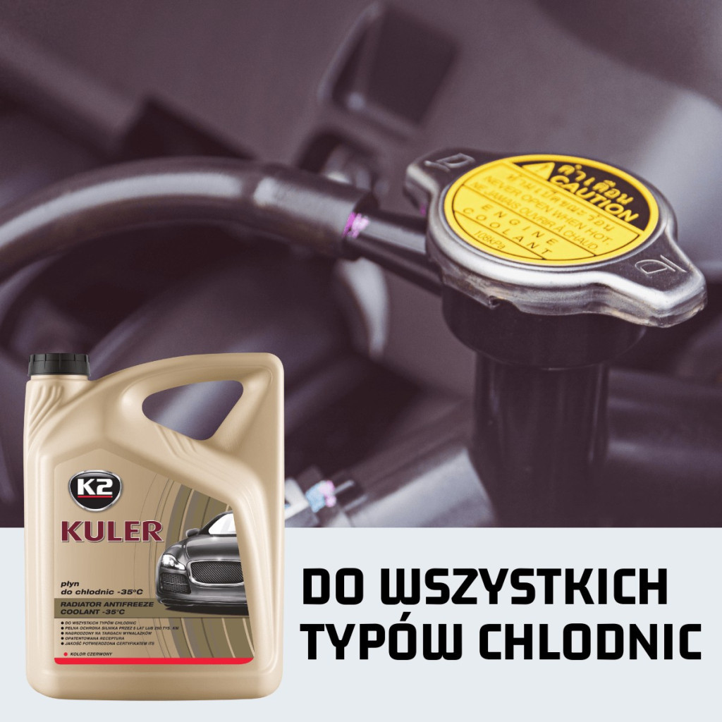 Антифриз K2 KULER -35C 1л RED (T201C) - зображення 12