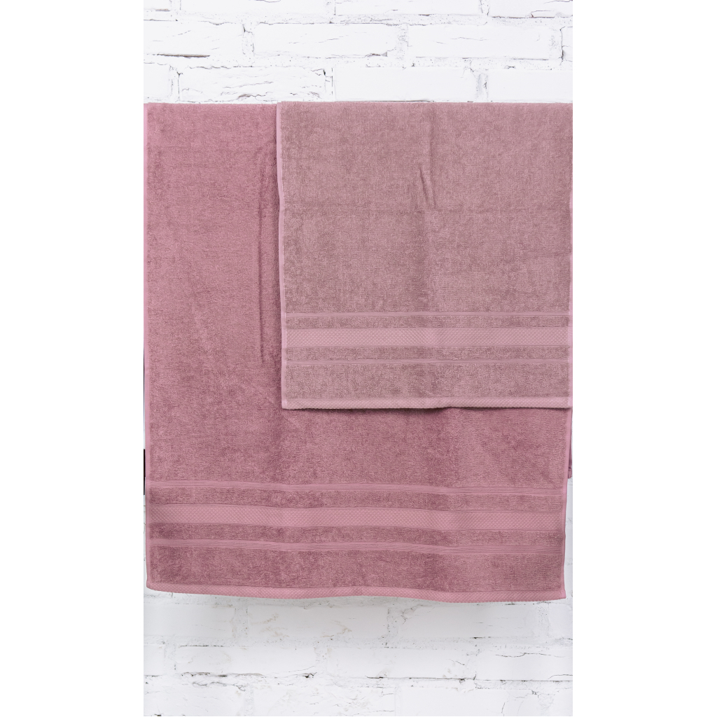 Рушник MirSon набір банних №5083 Elite SoftNess Violet 50х90, 70х140 (2200003960877) - зображення 3