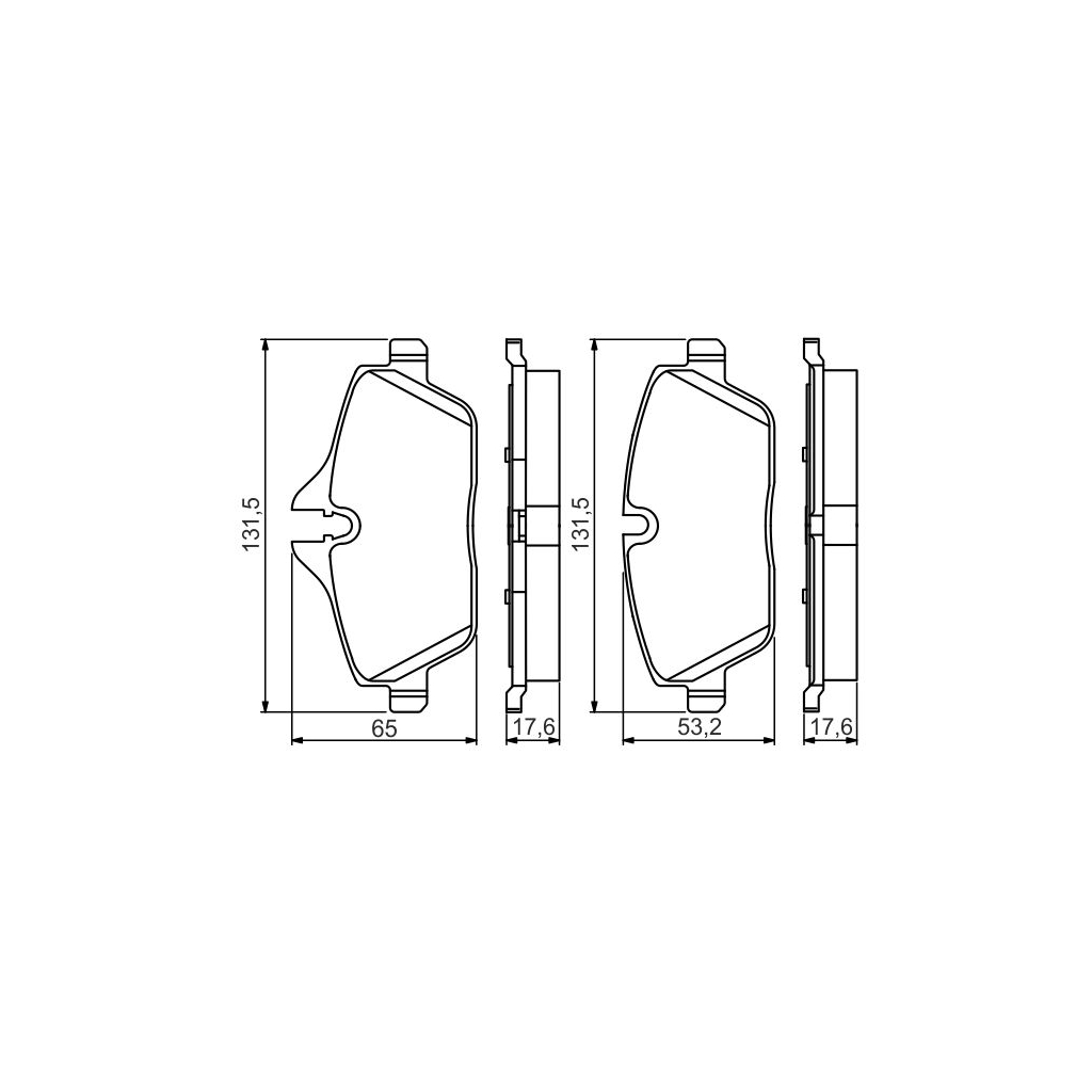 Гальмівні колодки Bosch 0 986 495 251 - изображение 5
