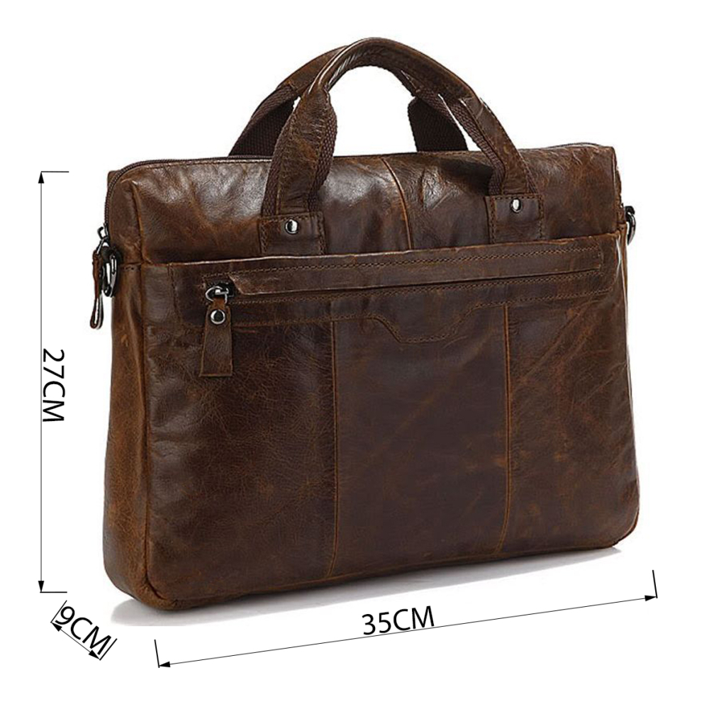 Сумка Vintage Шкіряна Коричнева (14059) - зображення 3