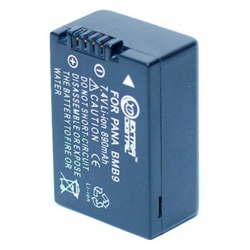 Акумулятор до фото/відео Extradigital Panasonic DMW-BMB9 (DV00DV1328) - зображення 2