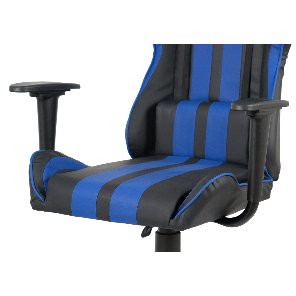 Крісло ігрове Аклас Стрік Light ANF Синій (PU-чорний/cиній) (00160342) - зображення 10