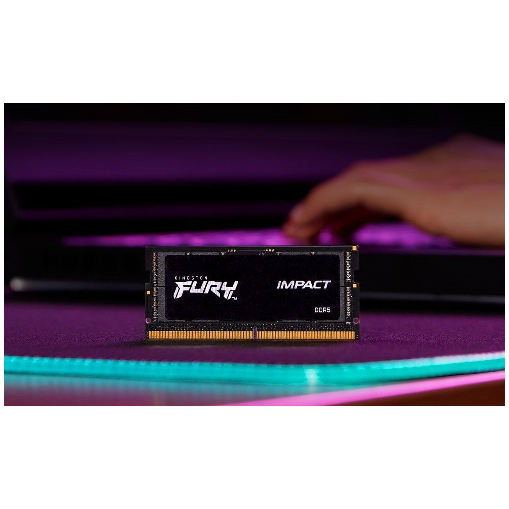 Модуль пам'яті для ноутбука SoDIMM DDR5 16GB 5600 MHz Impact Kingston Fury (ex.HyperX) (KF556S40IB-16) - зображення 7
