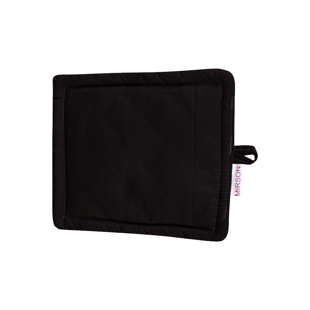 Кухонна прихватка MirSon Бязь 16-9000 Black Stone (2200006753650) - изображение 1