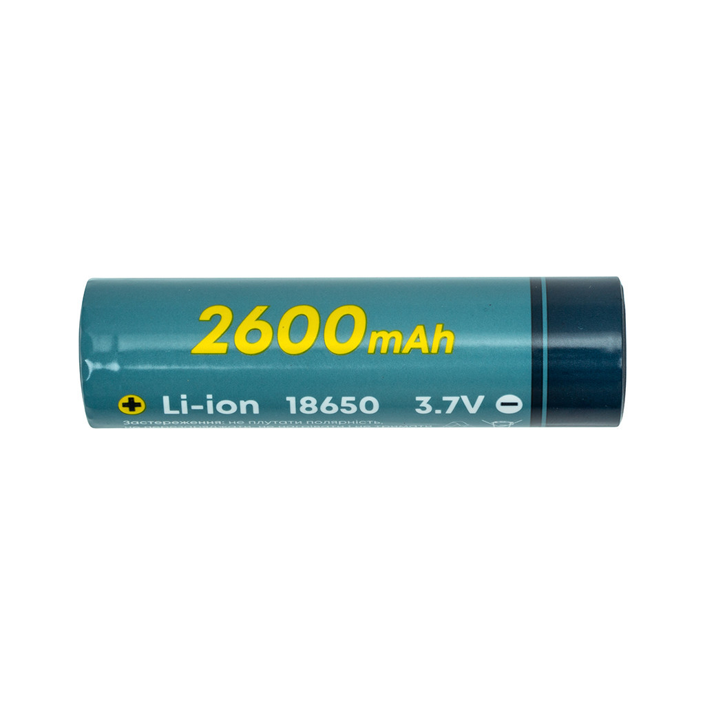 Акумулятор 18650 2600mAh 3.7V 1C PowerPlant (AA620227) - зображення 1