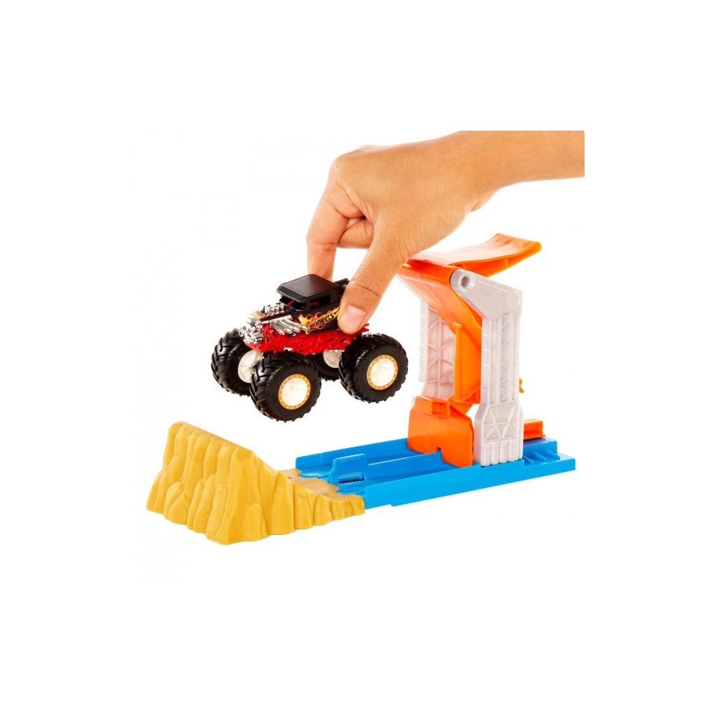 Автотрек Hot Wheels Монстро-стрибок серії "Monster Trucks" (GVK08) - зображення 5