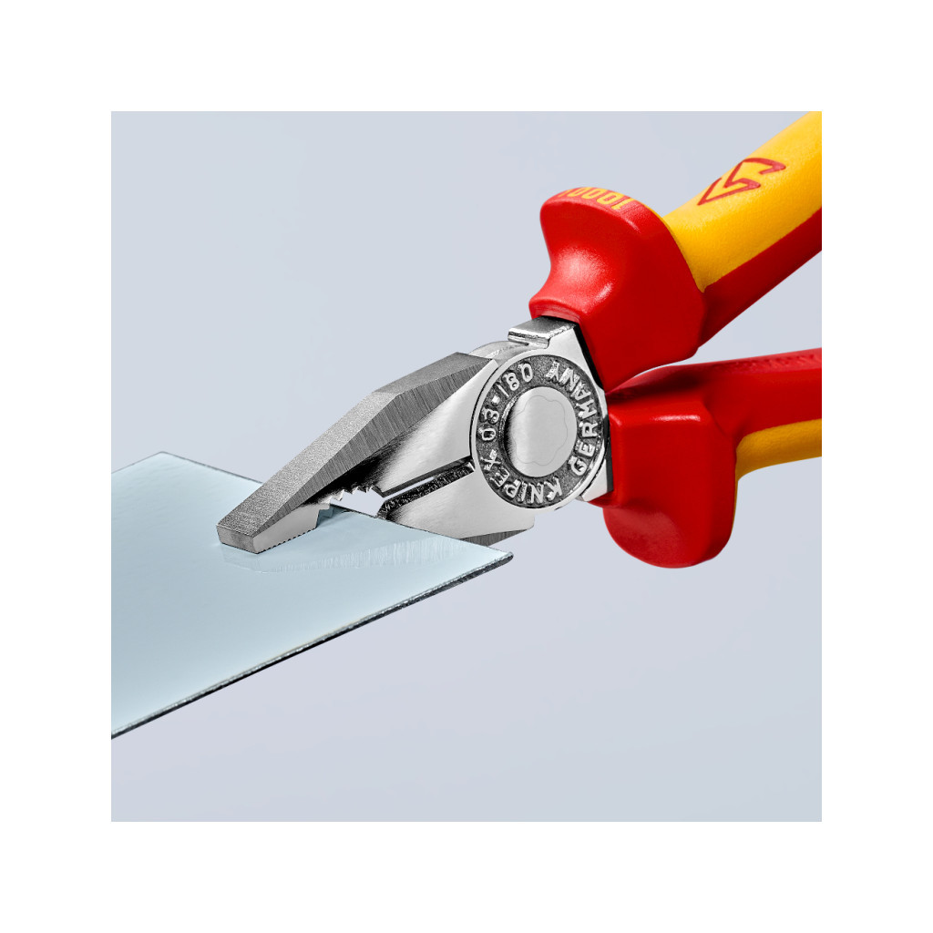 Плоскогубці KNIPEX комбіновані діелектричні VDE (03 06 160) - изображение 7