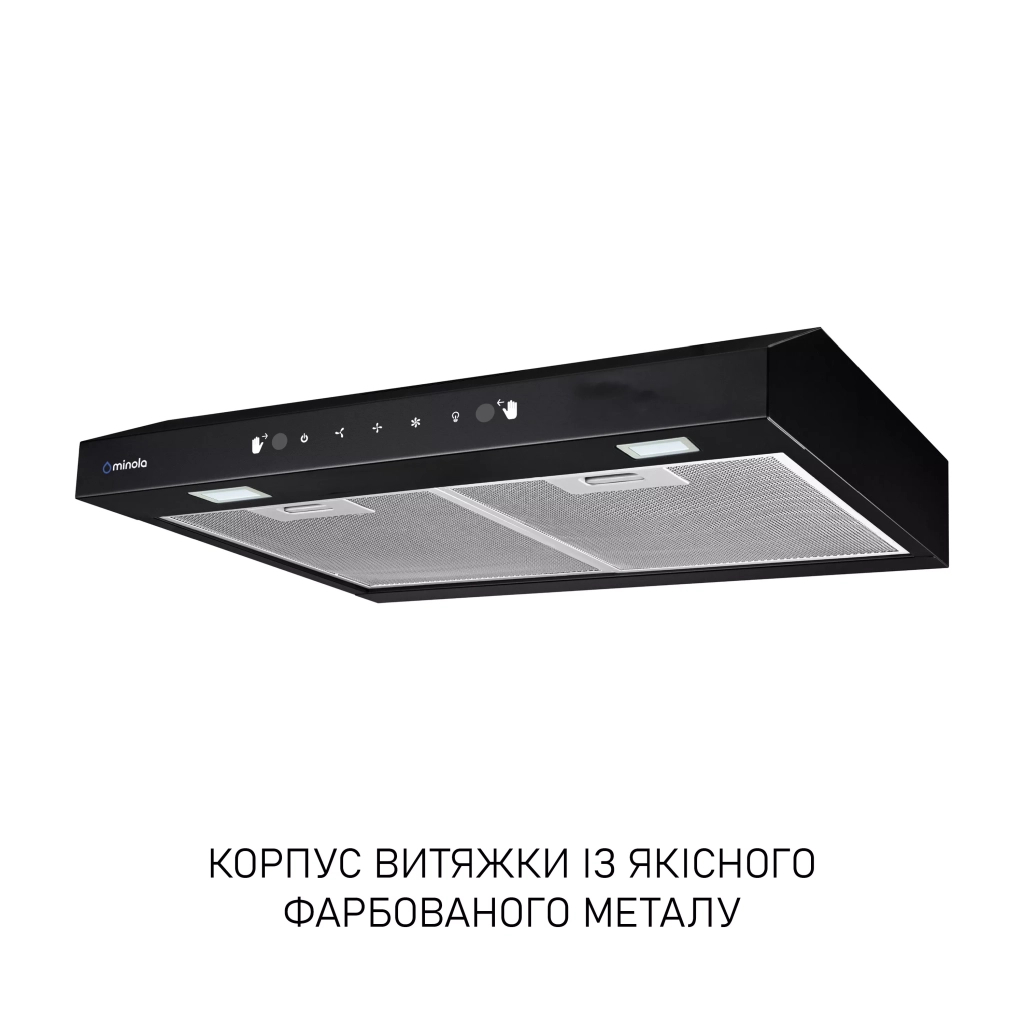 Витяжка кухонна Minola HPLS 512 BL - зображення 5