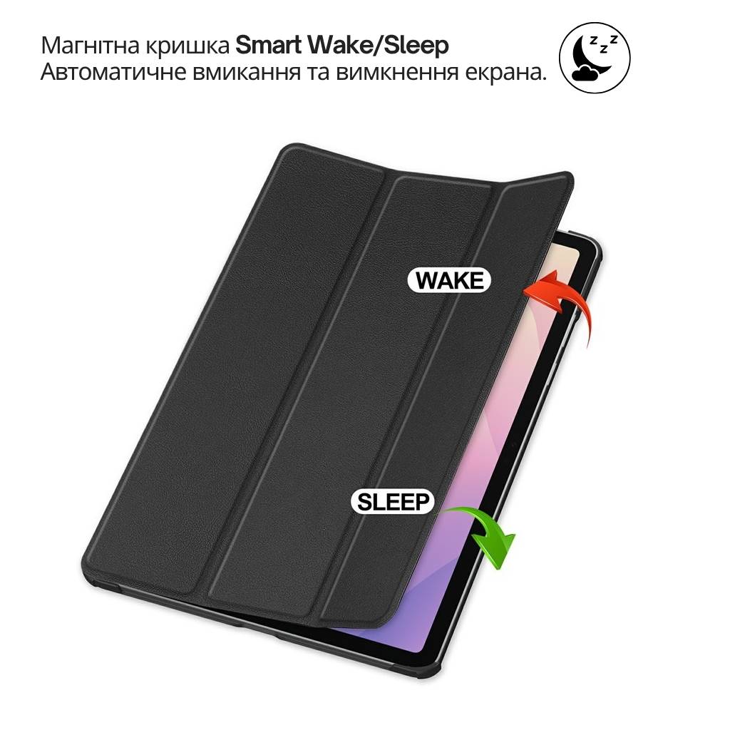 Чохол до планшета BeCover Smart Case Samsung Galaxy Tab S11 (SM-X730/X736) 11.0" Black (714647) - зображення 5