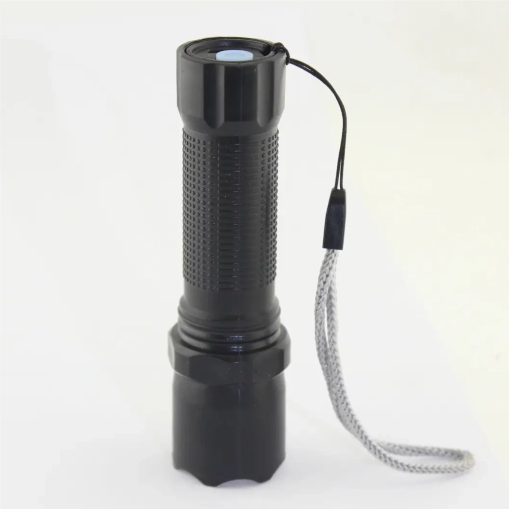 Ліхтар Quantum QM-FL1042 Minik 3W LED з USB Black-Gold, 2 шт./уп. (QM-FL1042) - зображення 5