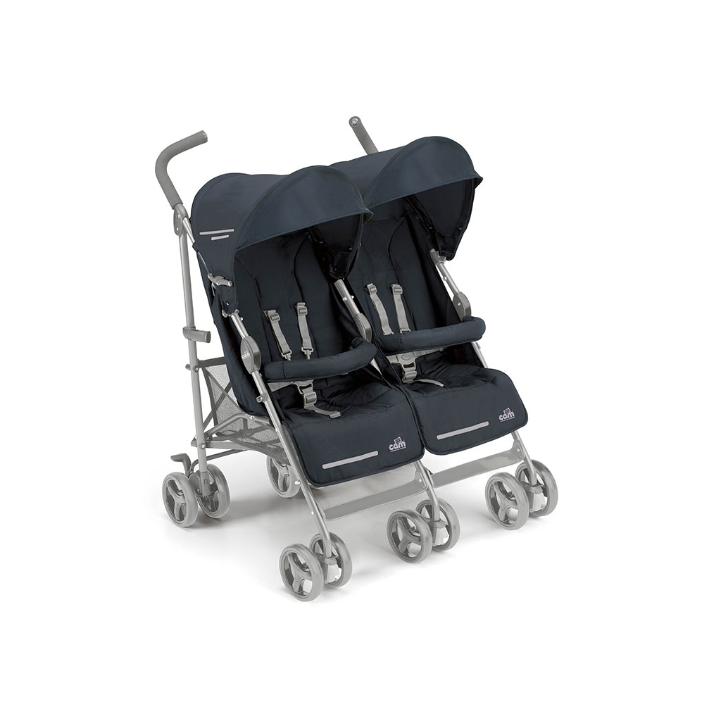 Коляска Cam TWIN FLIP синя (850/27) - зображення 1
