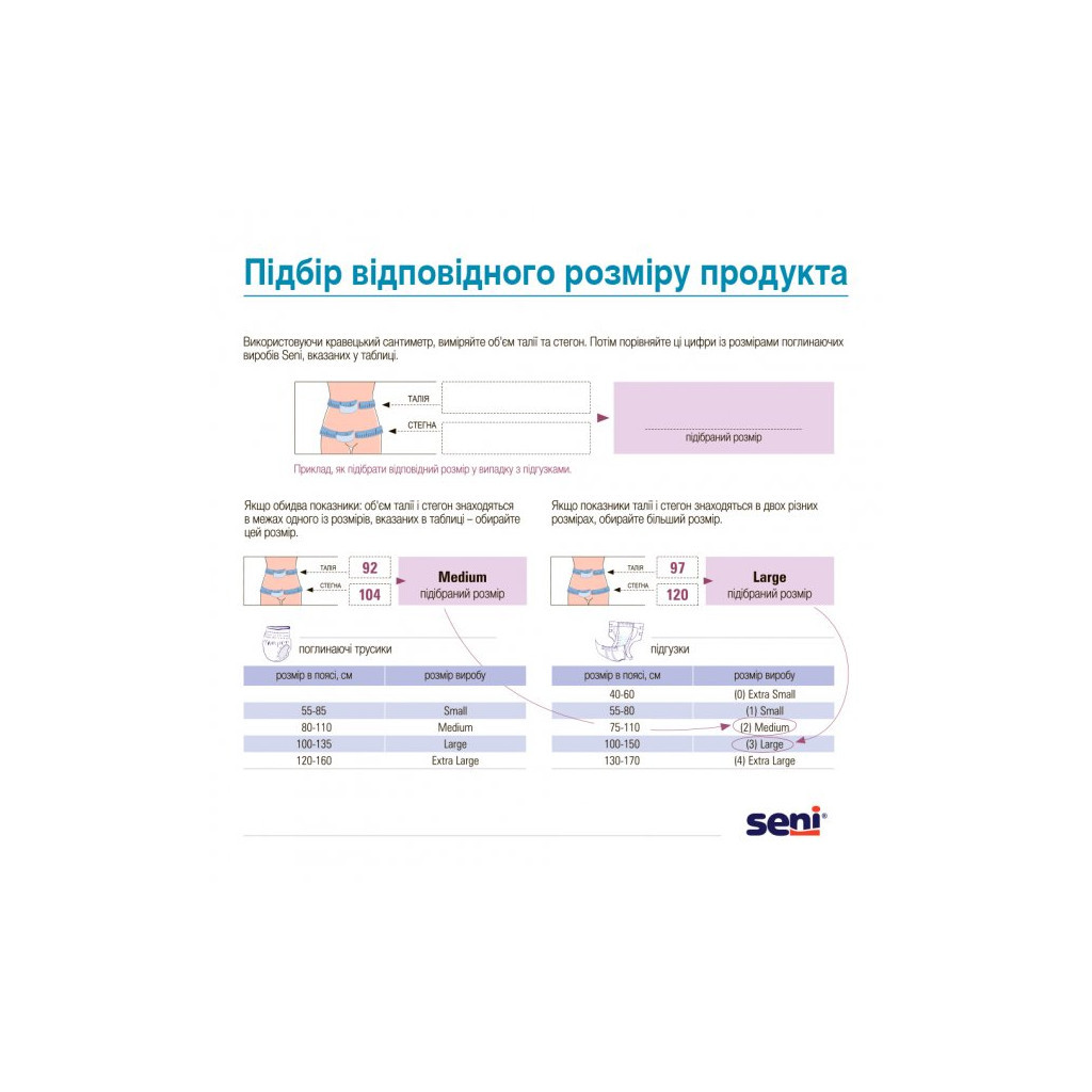 Підгузки для дорослих Seni Active Normal Large 10 шт. (5900516693053) - зображення 5
