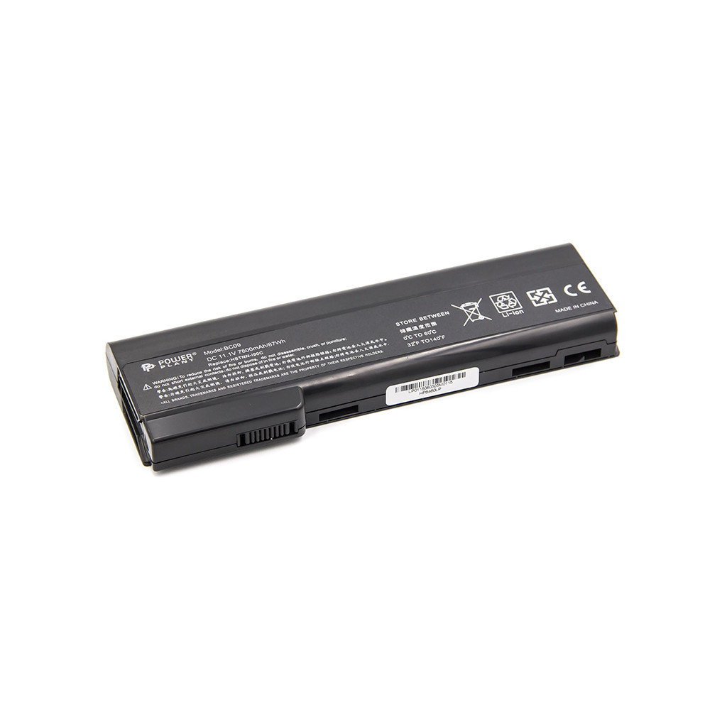 Акумулятор до ноутбука HP EliteBook 8460w Series (628369-421, HP8460LP) 11.1V 7800m PowerPlant (NB460939) - зображення 1