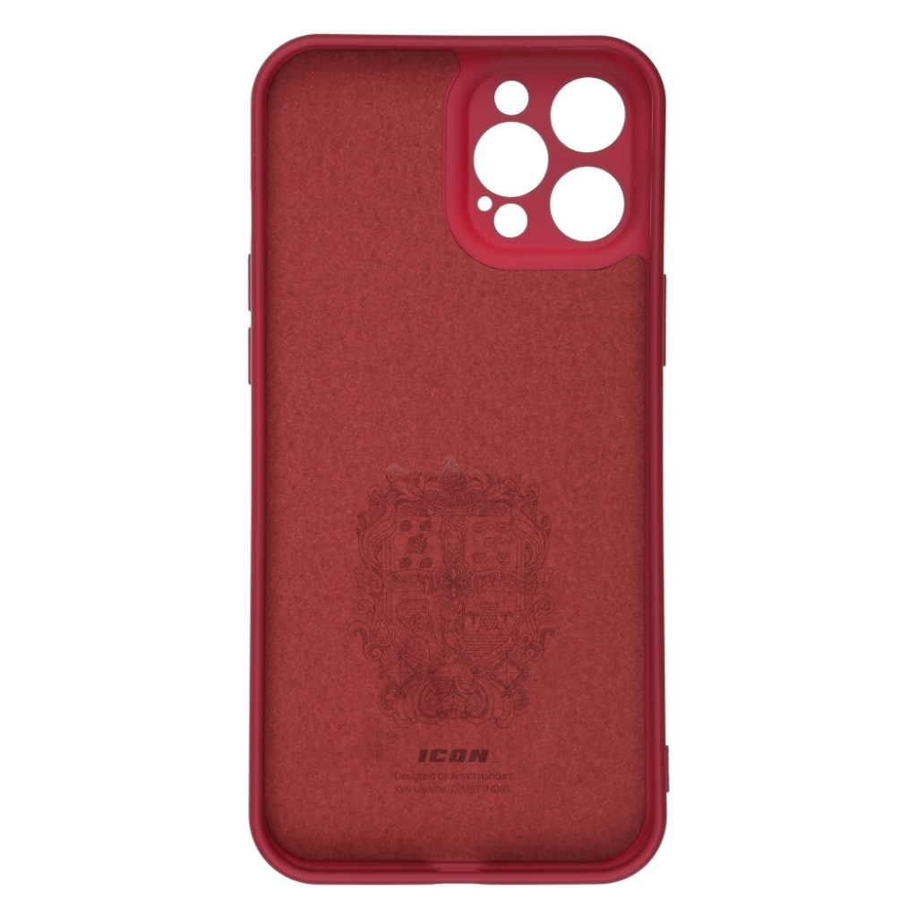 Чохол до мобільного телефона Armorstandart ICON Case Apple iPhone 12 Pro Max Red (ARM57510) - зображення 2
