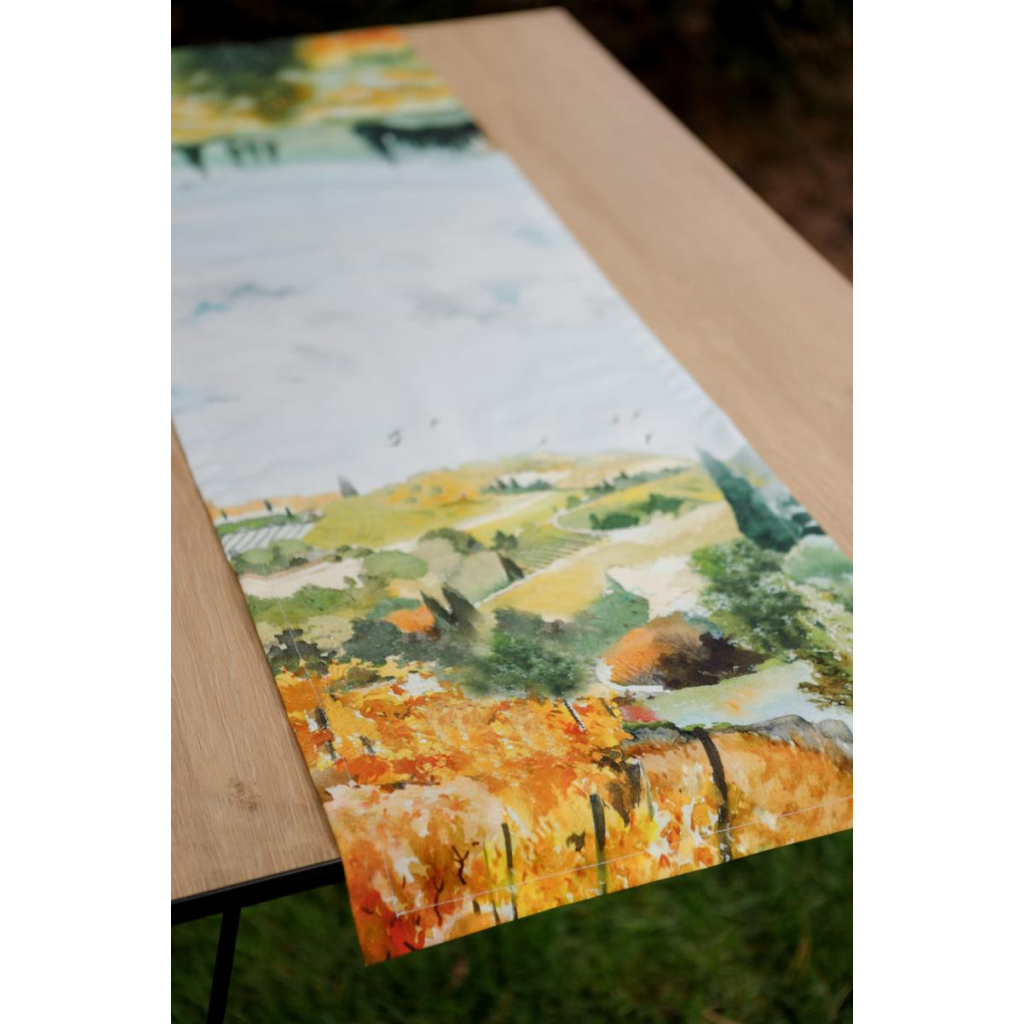 Доріжка на стіл Прованс Деревця 40х130 (036896) - зображення 1