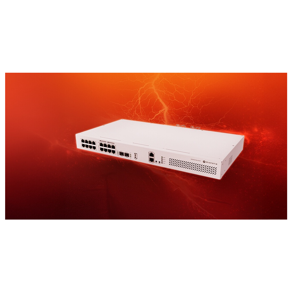 Комутатор мережевий Mikrotik CRS418-8P-8G-2S+RM - зображення 4
