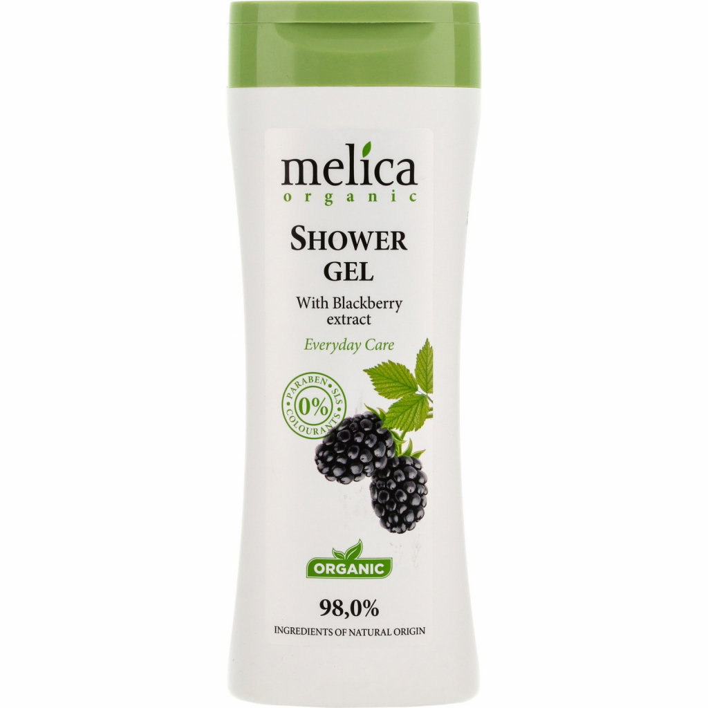 Гель для душу Melica Organic з екстрактом ожини 250 мл (4770416001118) - зображення 1