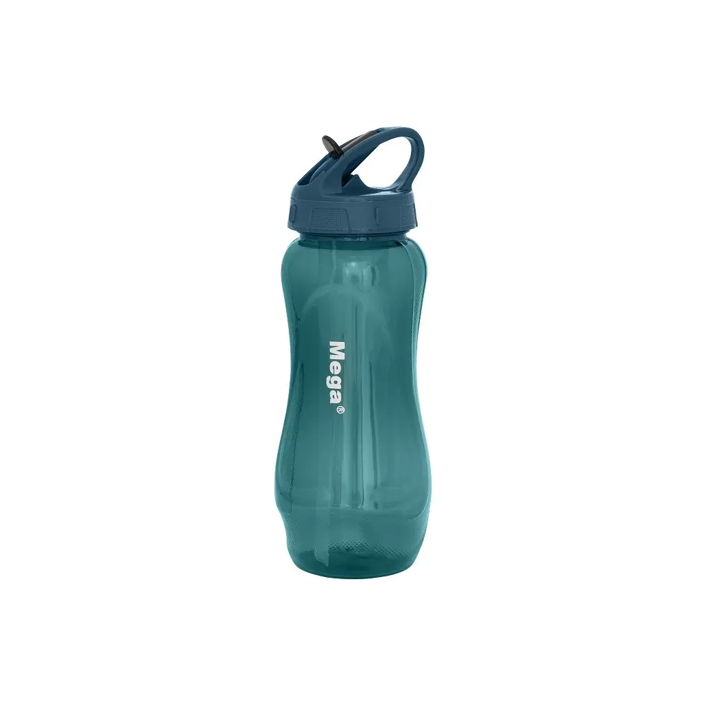 Пляшка для води Mega Tritan 0,65 л Blue (0717040678020BLUE) - зображення 1