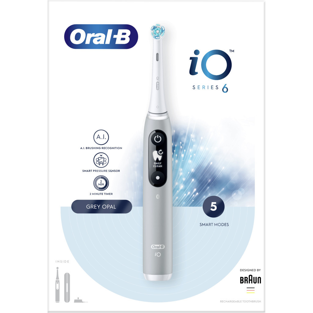 Електрична зубна щітка Oral-B Series 6 iOM6.1A6.1K (4210201381686) - зображення 2