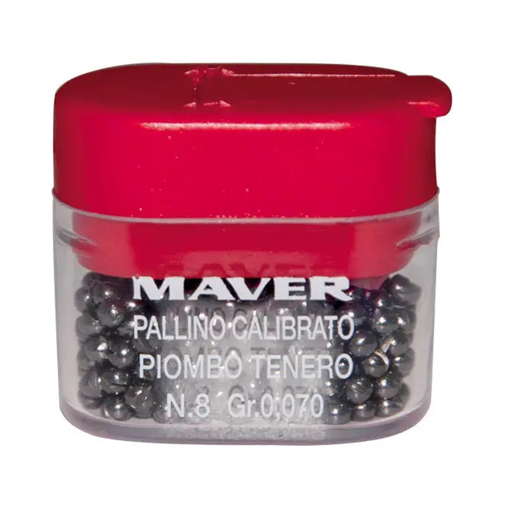 Грузило Maver набір Pallini Supercalibrati Teneri 2/0 (0.394g) (1300.36.08) - зображення 1