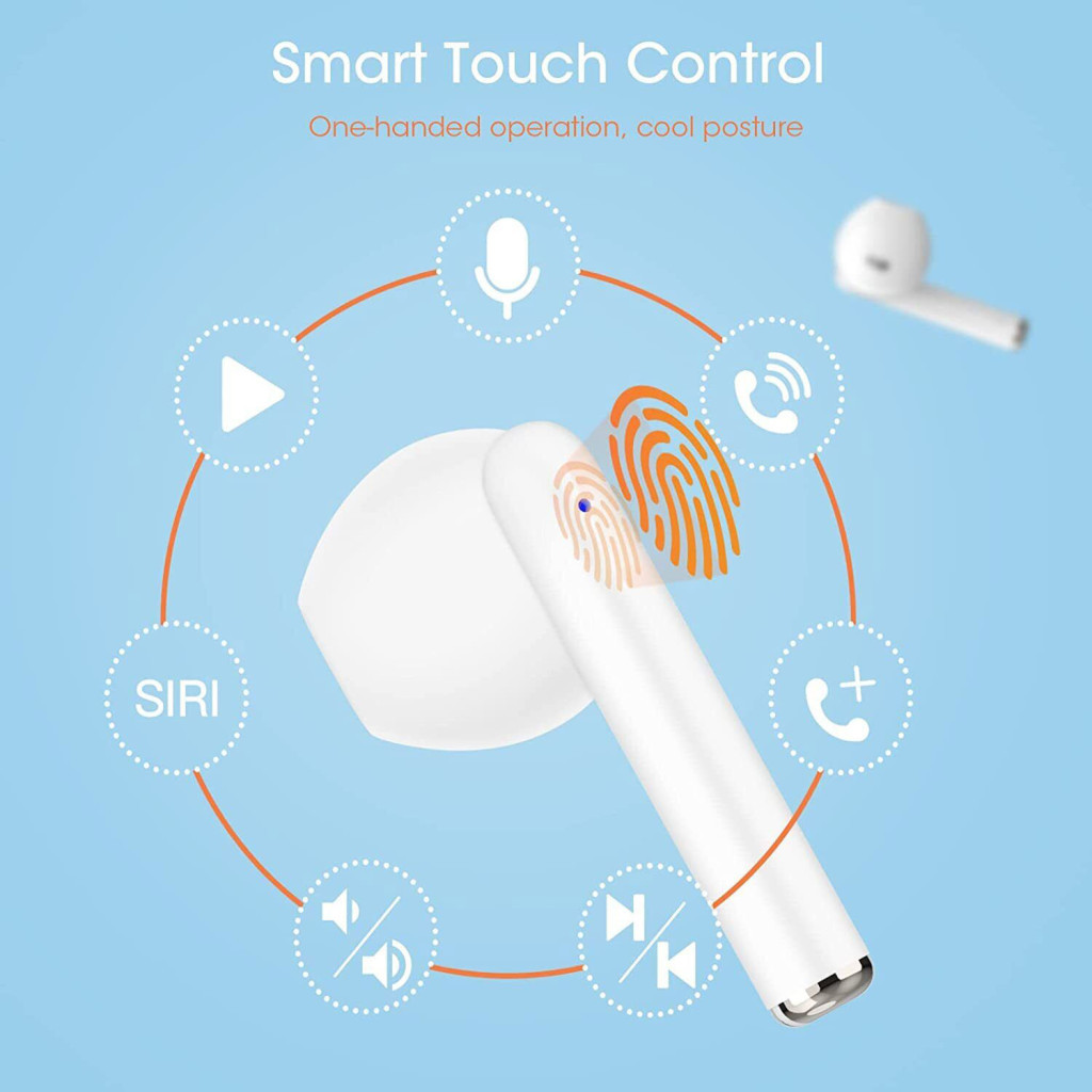Навушники Blackview AirBuds 6 White (6931548308041) - зображення 7