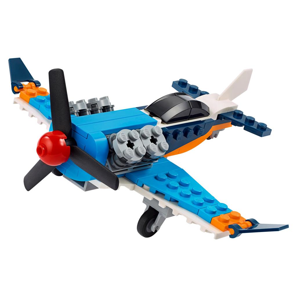 Конструктор LEGO Creator Гвинтовий літак 128 деталей (31099) - зображення 2