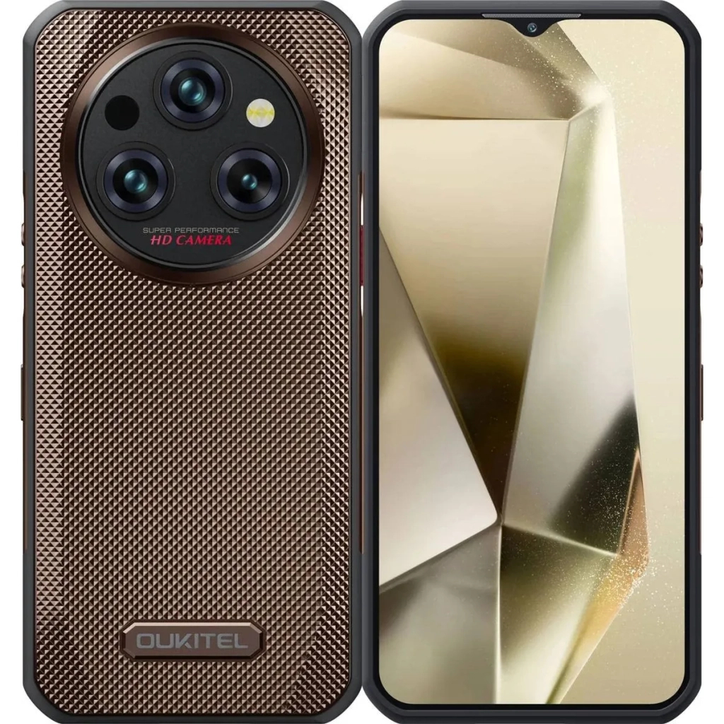 Мобільний телефон OUKITEL WP35 8/256GB Brown (6931940753814) - зображення 1