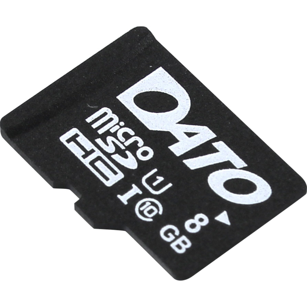 Карта пам'яті Dato 8GB microSDHC class 10 UHS-I (DTTF008GUIC10) - зображення 1