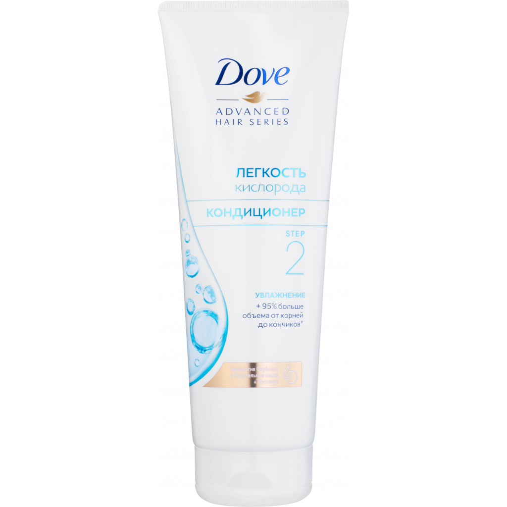 Кондиціонер для волосся Dove Advanced Hair Series Легкість кисню 250 мл (8712561495363) - зображення 1