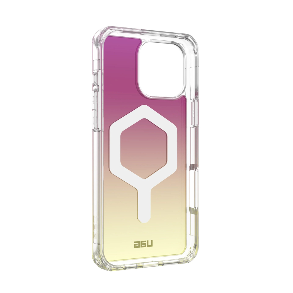 Чохол до мобільного телефона UAG iPhone 16 Pro Max Plyo Magsafe LE Maroon/Yellow Ombre (114481114780) - зображення 6