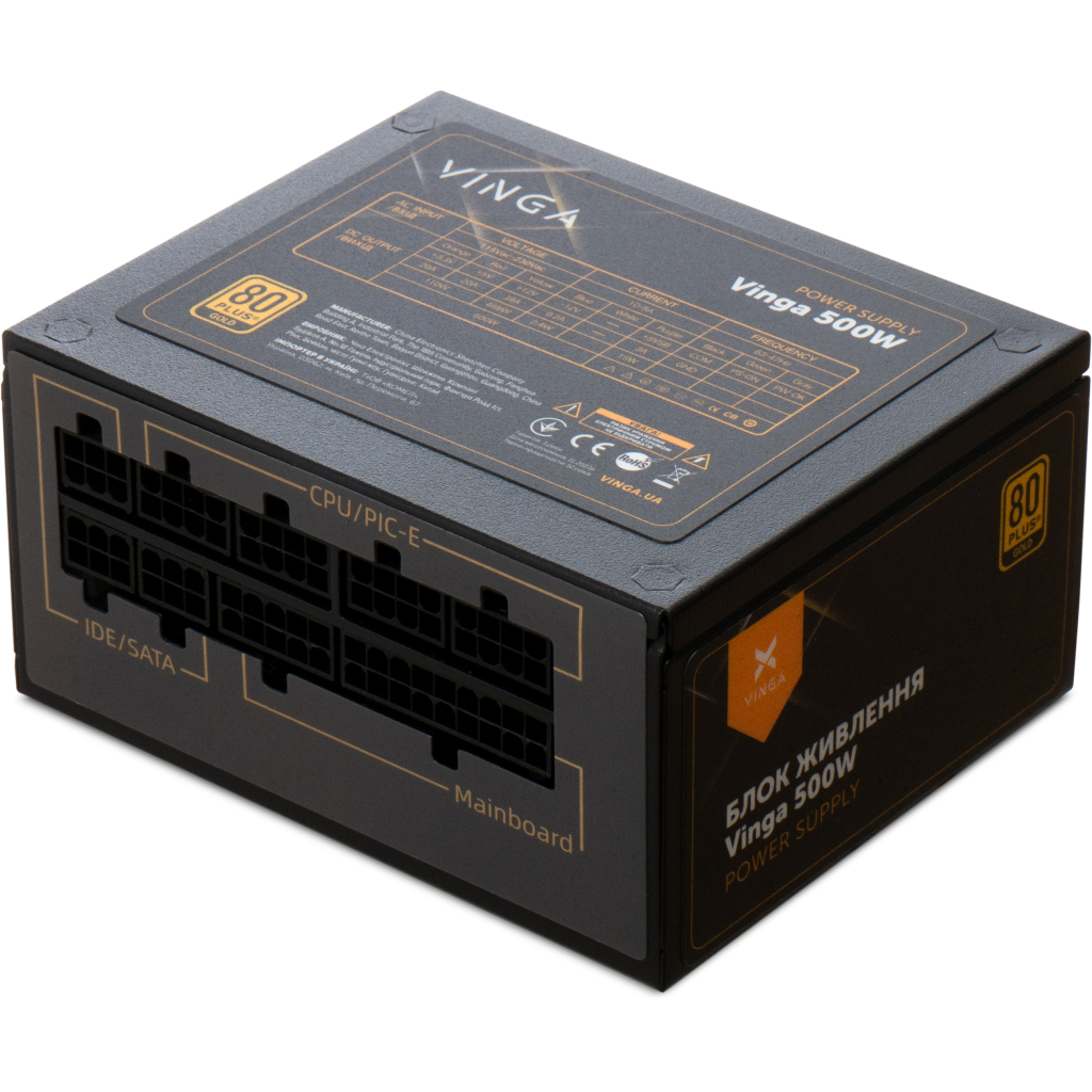 Блок живлення Vinga 500W (SFX-500G) - зображення 1