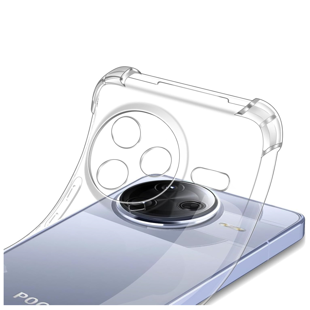 Чохол до мобільного телефона BeCover Anti-Shock Poco F7 Pro Clear (713499) - зображення 2
