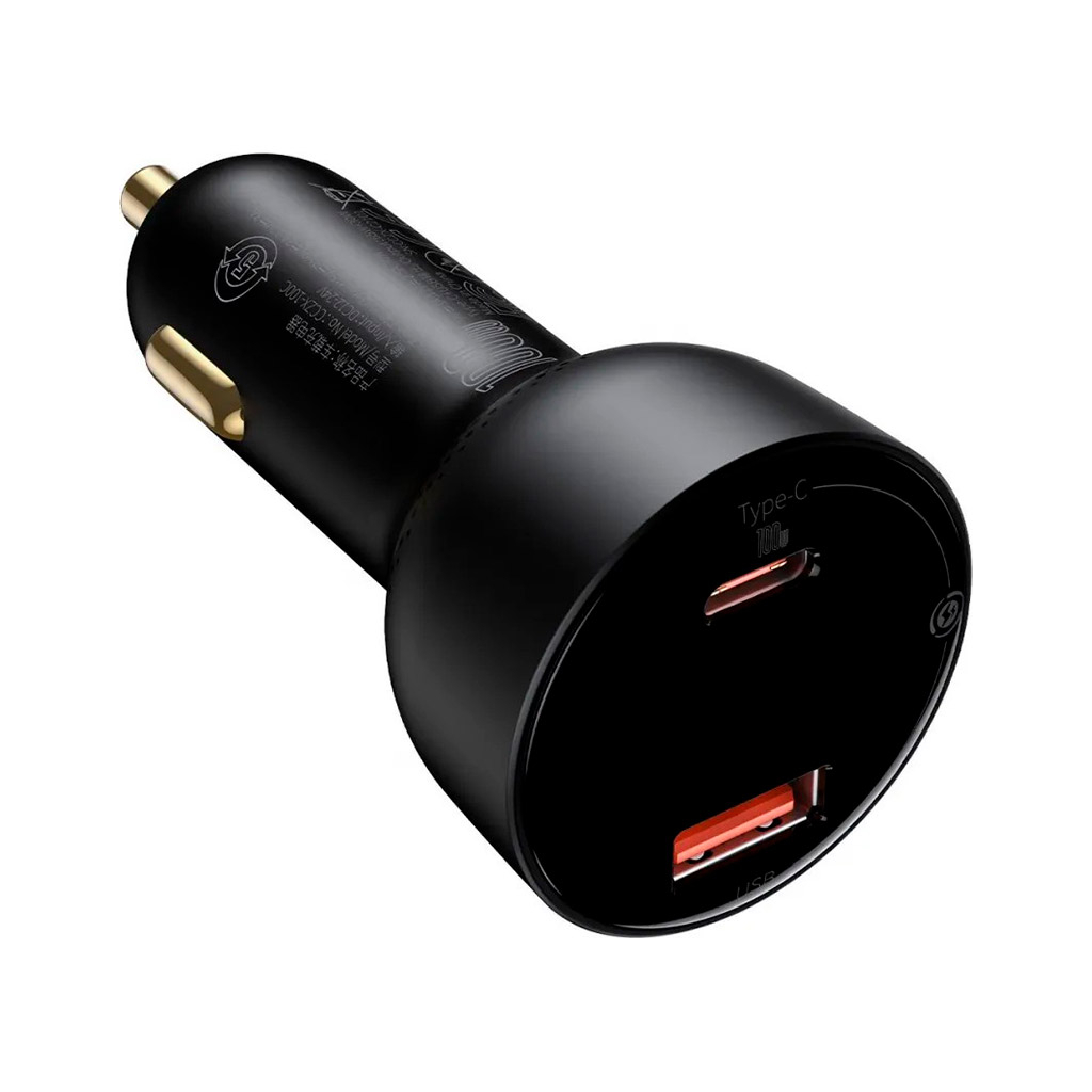 Зарядний пристрій Baseus Superme Digital Display PPS USB-A/Type-C Black (CCZX-01) - зображення 2