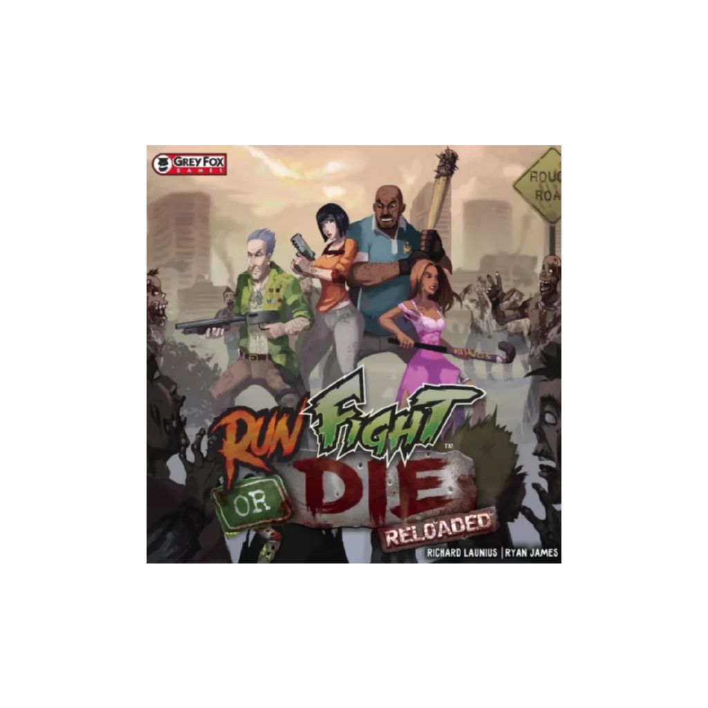 Настільна гра Grey Fox Games Run Fight or Die Reloaded Kickstarter Edition , англійська (616909967247) - зображення 1