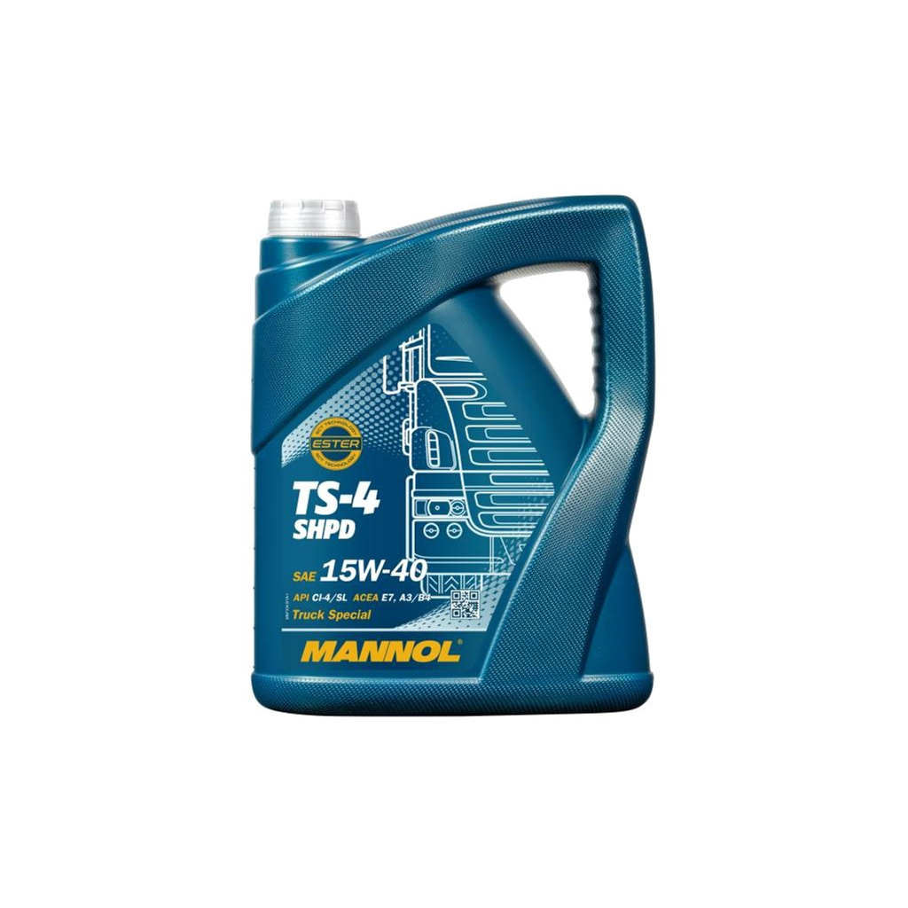 Моторна олива Mannol TS-4 EXTRA SHPD 5л 15W-40 (MN7104-5) - зображення 1