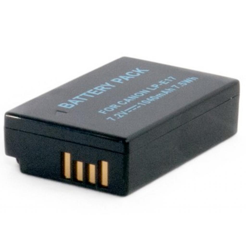 Акумулятор до фото/відео Extradigital Canon LP-E17, (Chip) 1040 mAh (BDC2697) - зображення 4