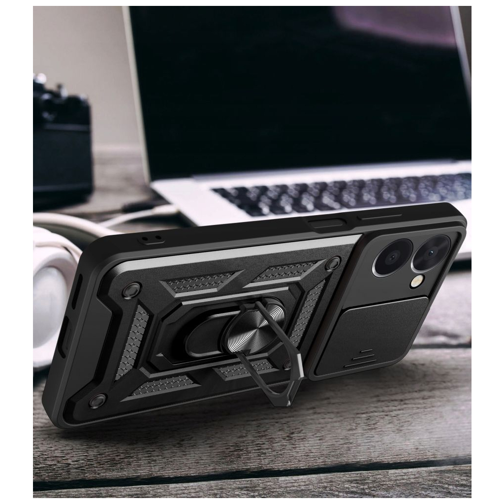 Чохол до мобільного телефона BeCover Military Realme 10 Black (709169) - зображення 7
