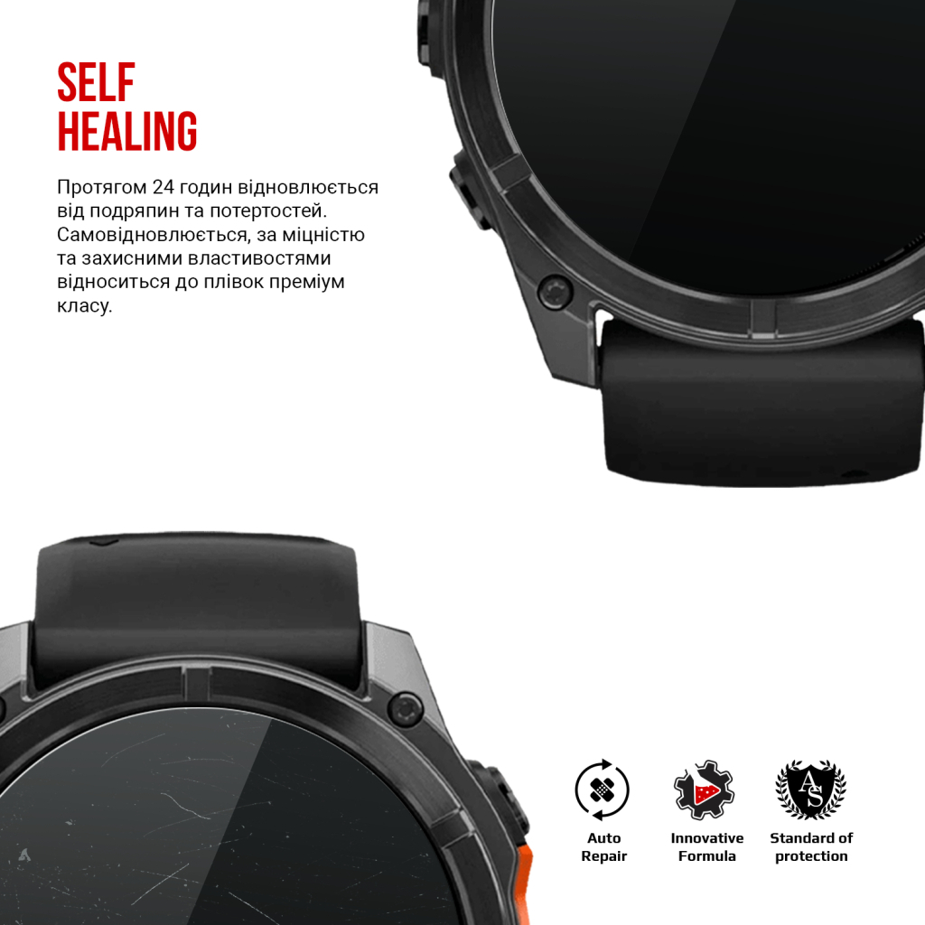 Плівка захисна Armorstandart Garmin Fenix 8 51mm 6 pcs (ARM85993) - зображення 3