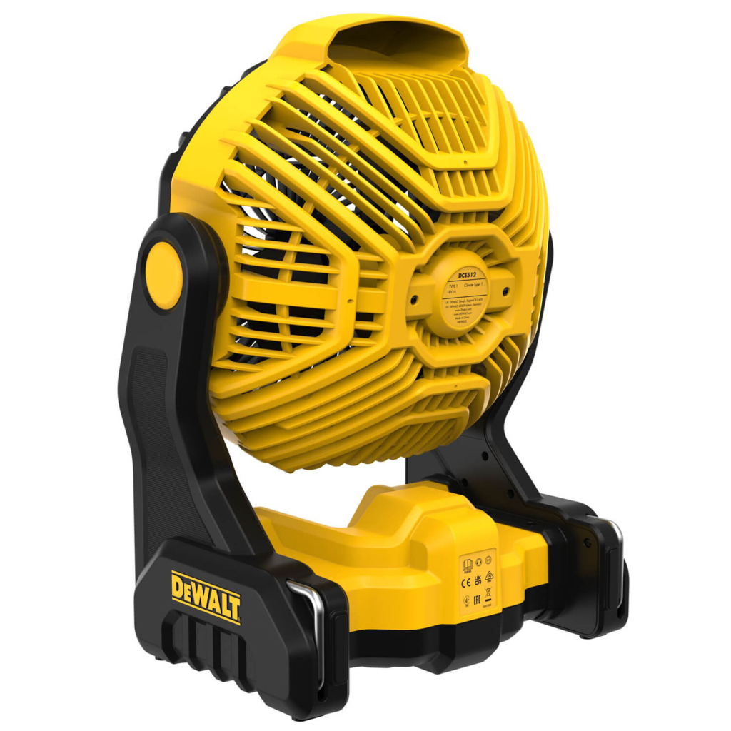Вентилятор DeWALT повітродувка-вентилятор 18 В XR Li-lon, 1680 куб.м/год (без АКБ та ЗП) (DCE512N) - зображення 3