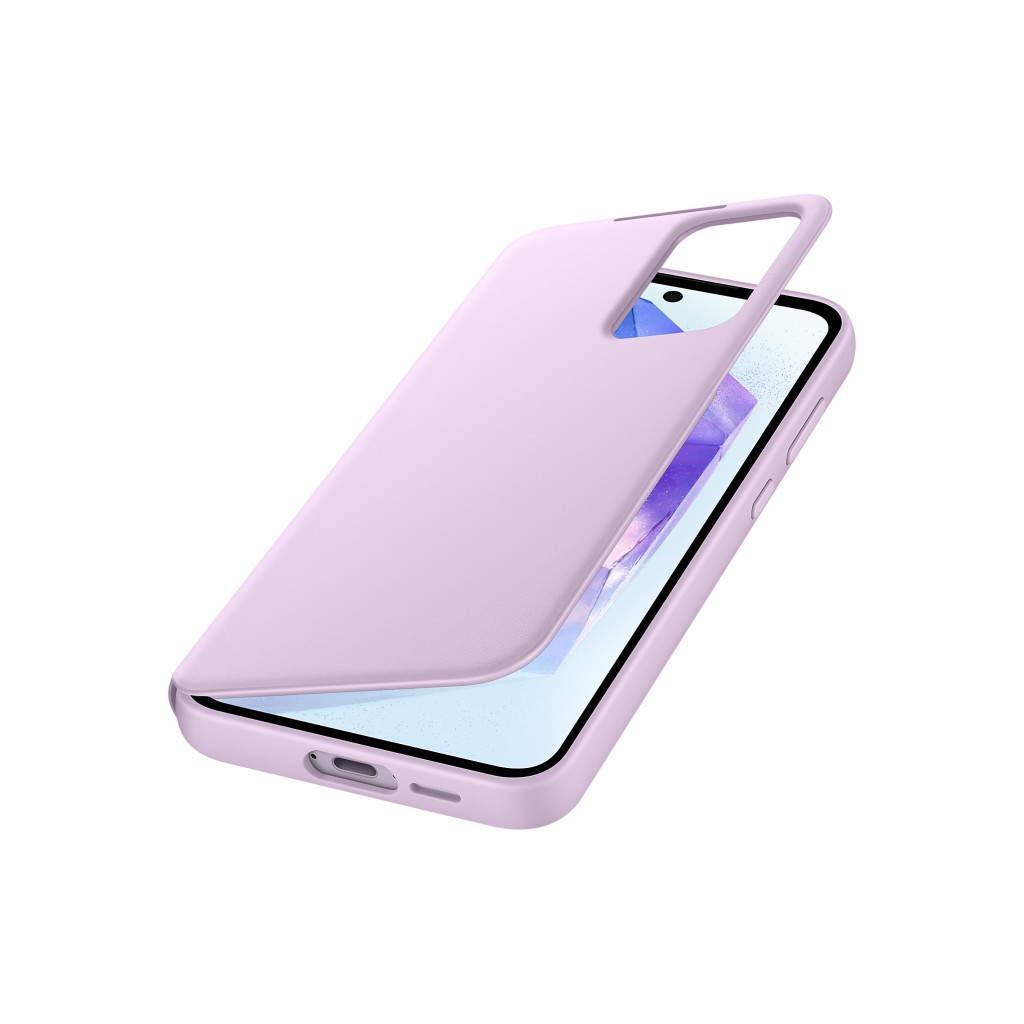Чохол до мобільного телефона Samsung Galaxy A55 (A556) Smart View Wallet Case Violet (EF-ZA556CVEGWW) - зображення 3