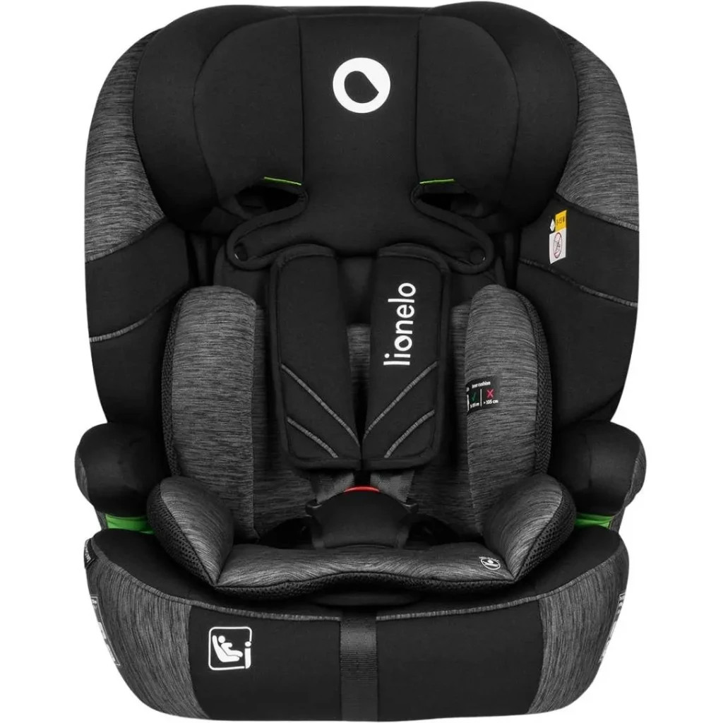 Автокрісло Lionelo Levi One i-Size Black Grey (LO-LEVI ONE I-SIZE BLACK GREY) - зображення 1