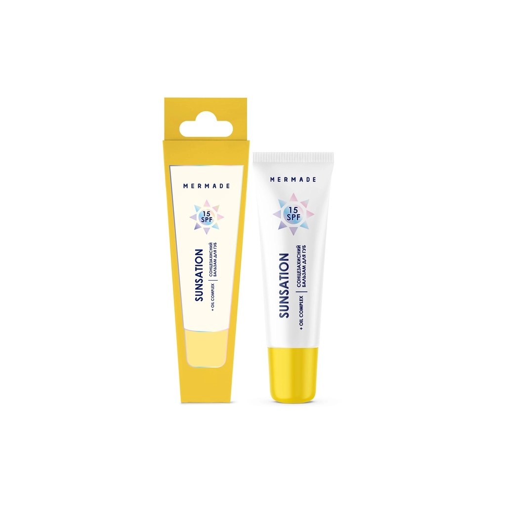 Бальзам для губ Mermade Sunsation SPF 15 Сонцезахисний 10 г (4823122900951) - изображение 3