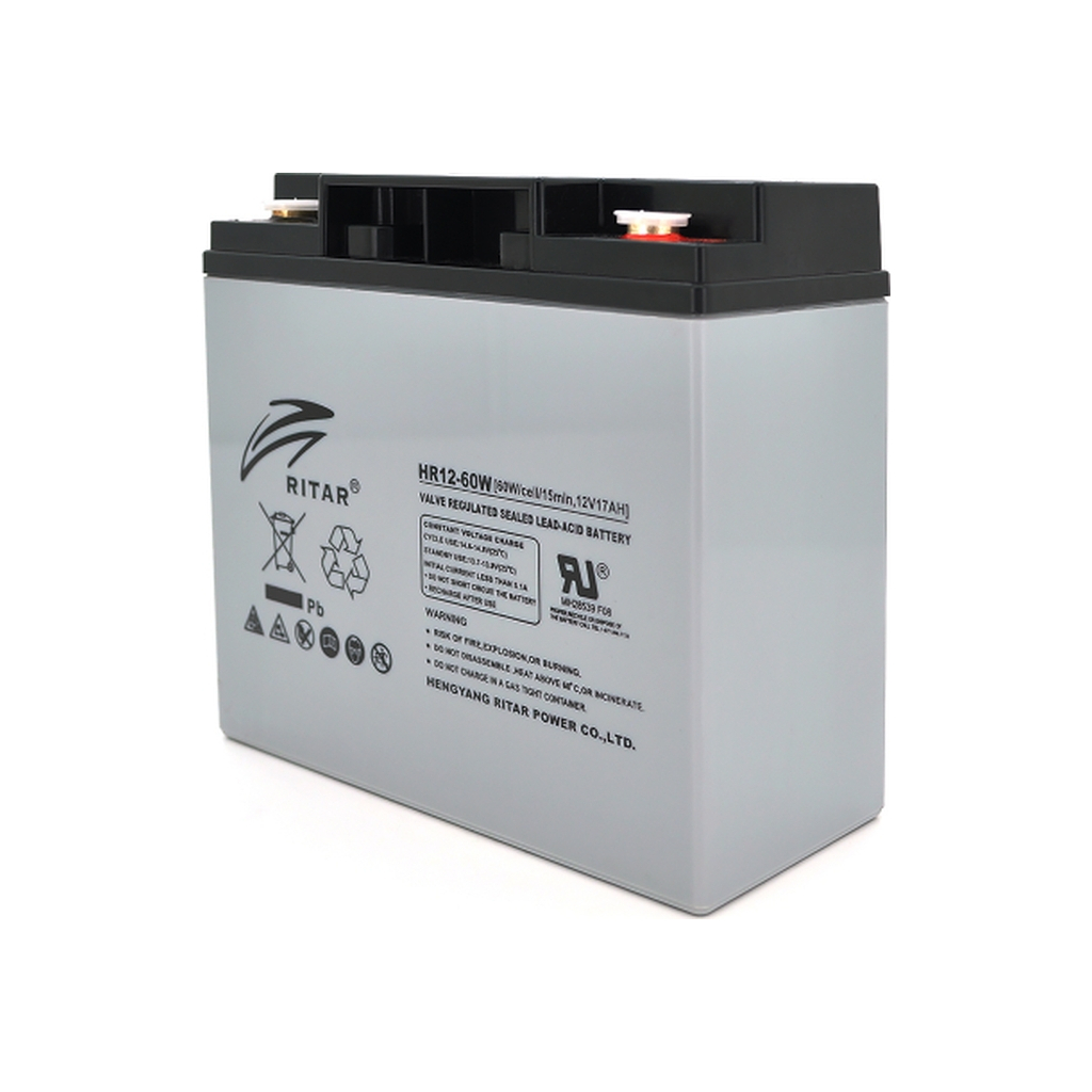 Батарея до ДБЖ Ritar AGM RT12170, 12V-17Ah (RT12170H) - зображення 1