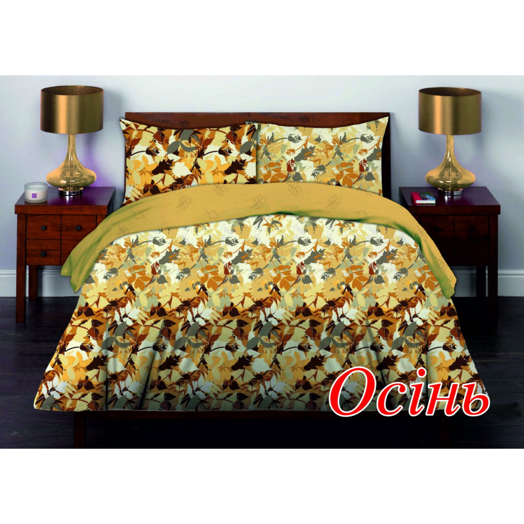 Постільна білизна Home Line Осінь двоспальний (122823) - зображення 1