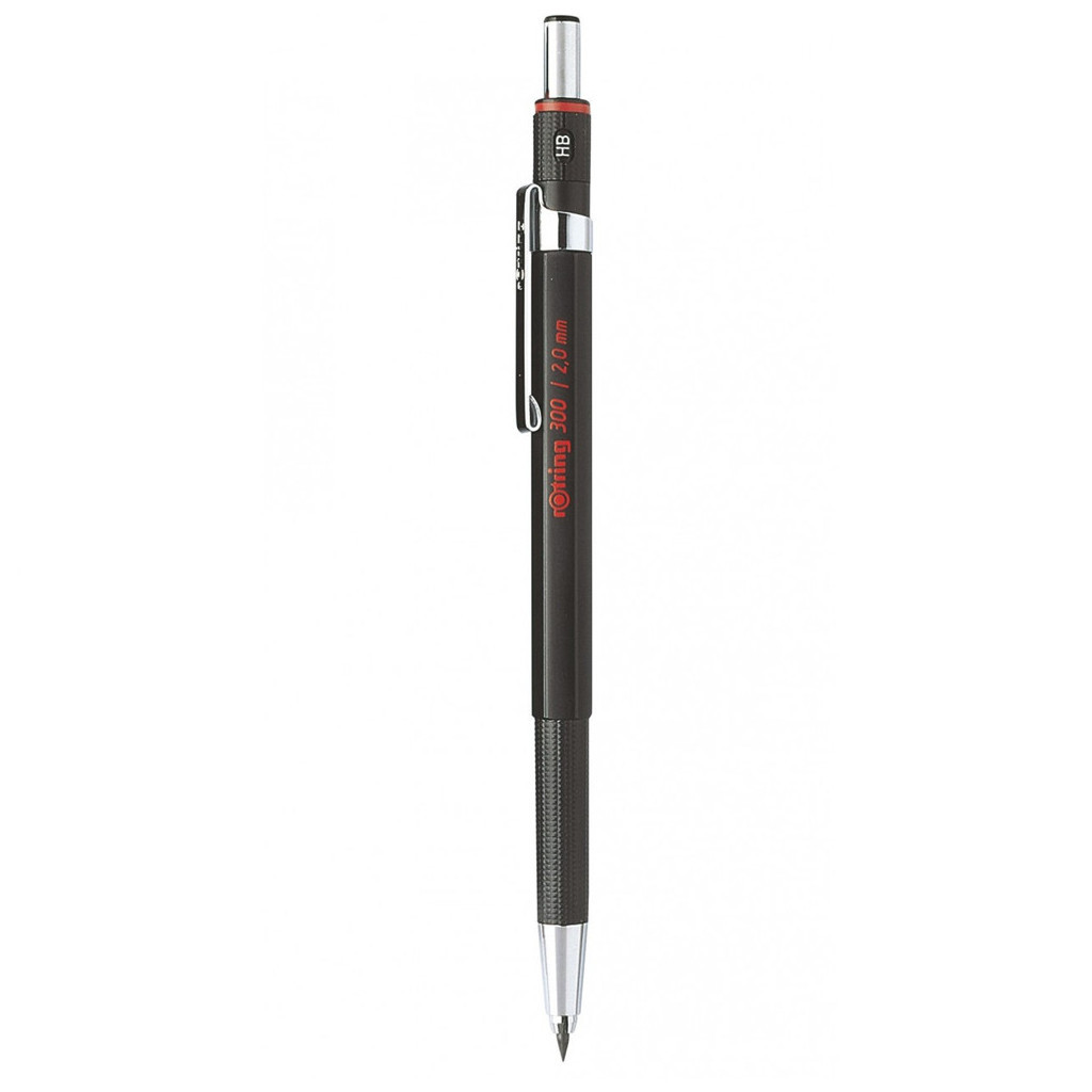 Олівець механічний Rotring Drawing ROTRING 300 Black PCL 2,0 (R1904729) - зображення 1