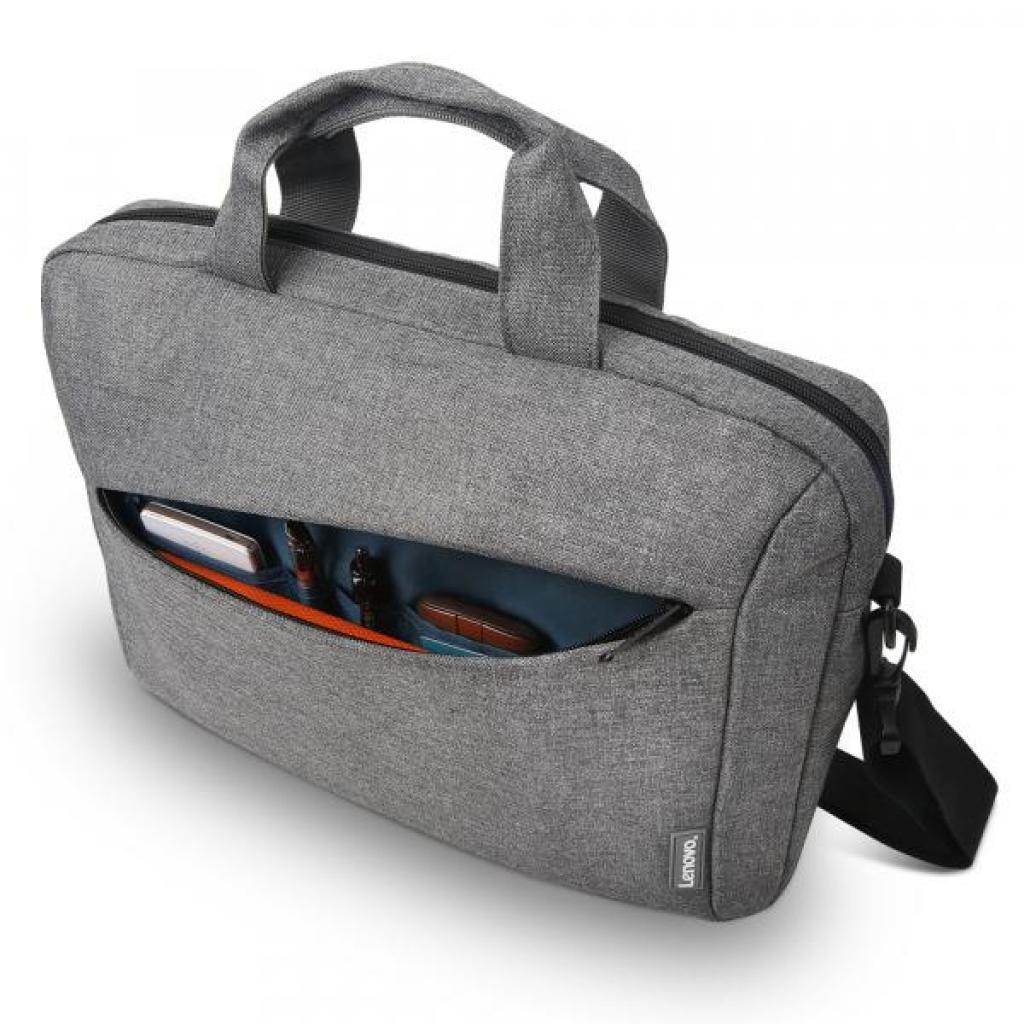 Сумка для ноутбука Lenovo 15.6" Casual T210 Grey (GX40Q17231) - зображення 4