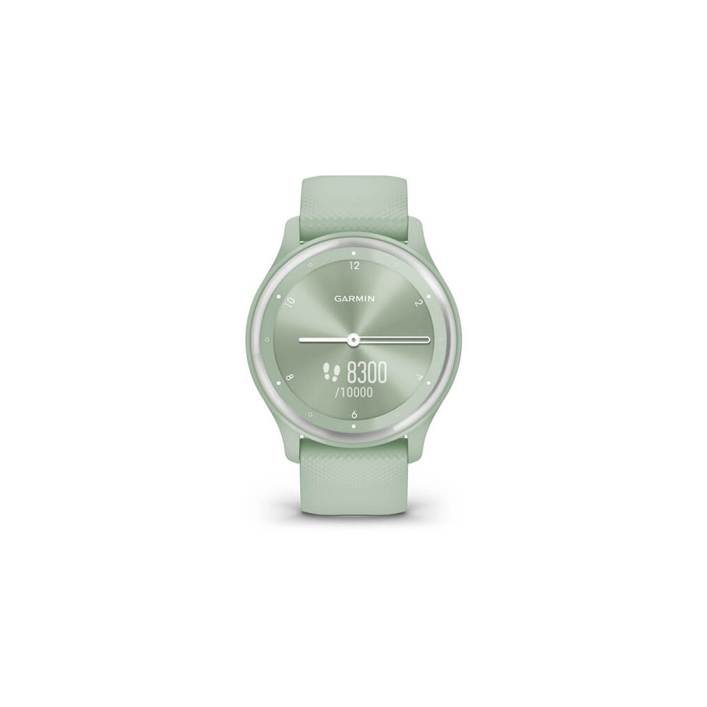 Смарт-годинник Garmin vivomove Sport, Cool mint, Silicone (010-02566-03) - зображення 4