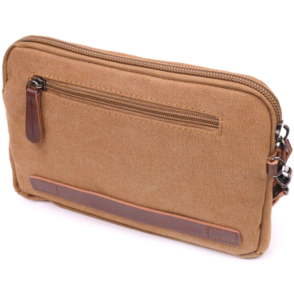 Сумка Vintage Чоловіча з текстилю Коричнева (21260) - зображення 2