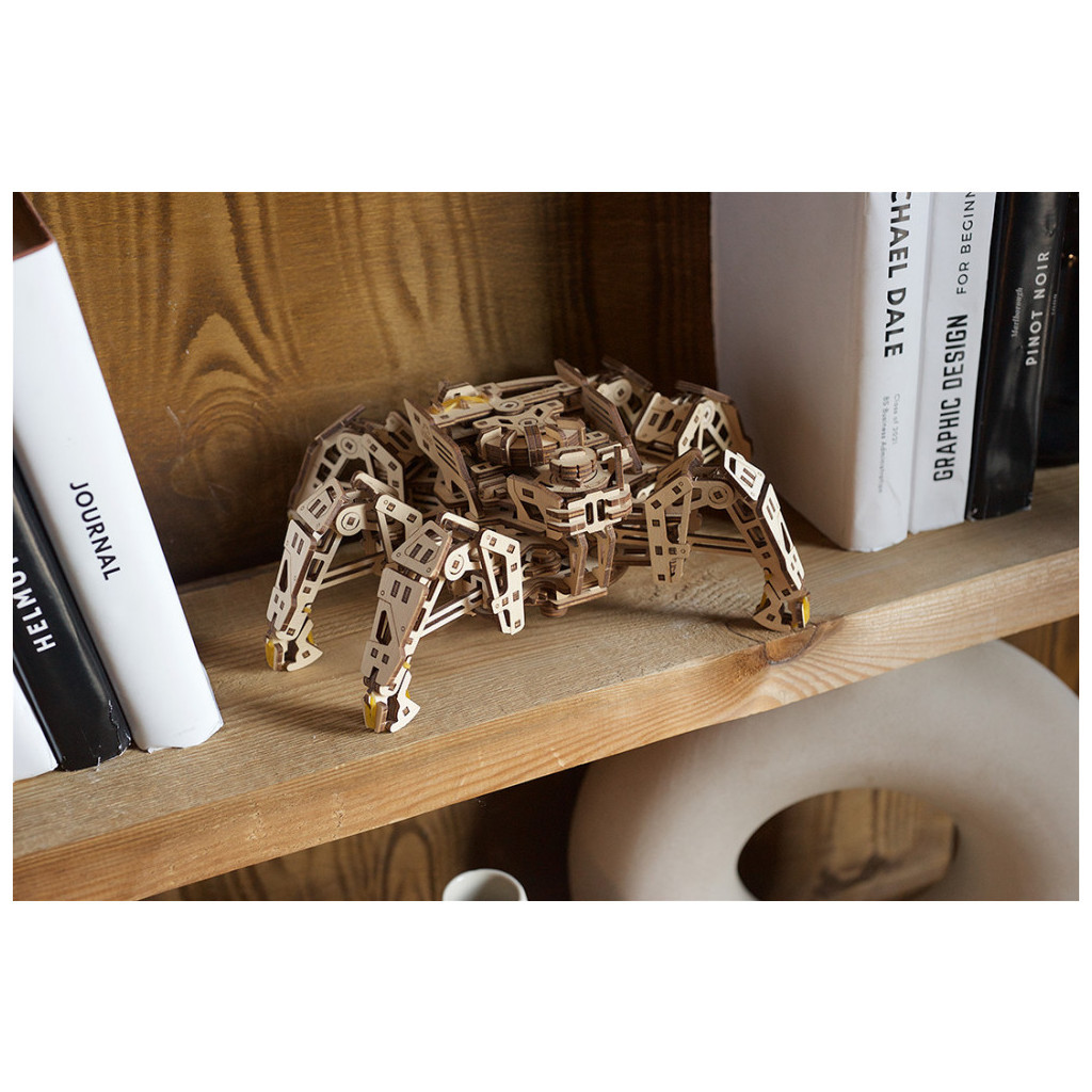 Конструктор Ugears Гексапод Дослідник (6337287) - зображення 9