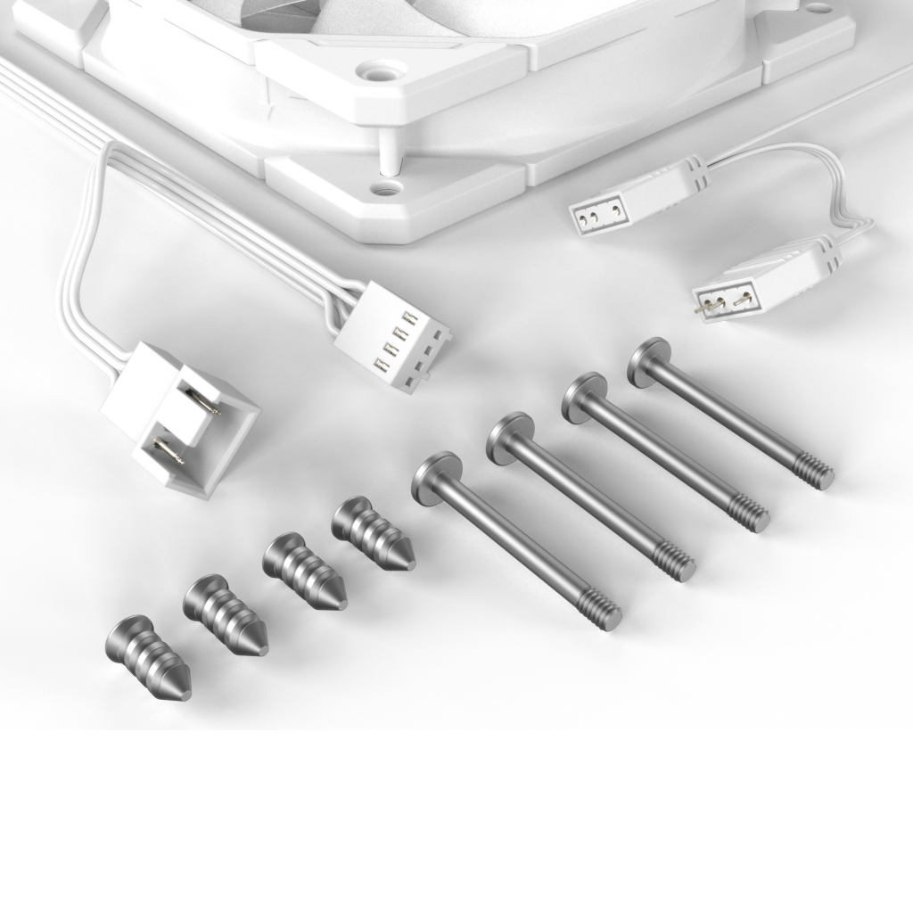 Кулер до корпусу ID-Cooling TF-12025-PRO ARGB REVERSE WHITE - зображення 8